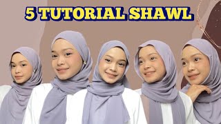 Part 2 Tutorial Shawl Simple And Easy