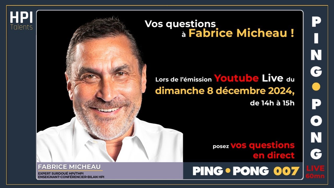 Ping-Pong LIVE 007 Fabrice Micheau