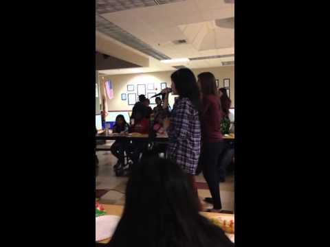 My friend sing skyfall at diamond valley middle school/ part. 2