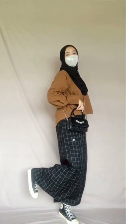 rekomendasi ootd  jalan bareng doi #shorts #shopeehaul #ootdhijab