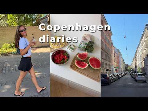 Summer in Copenhagen⎢I'm back, daily routines, friends & work duties