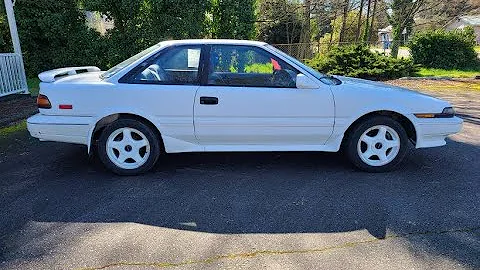 Rare 1990 Toyota Corolla SR5 with GTS Appearance Package! 5 Speed Manual!