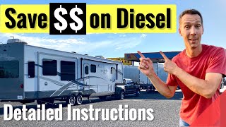 How to Use Truck Stop Pumps to Buy RV Diesel | TSD Logistics