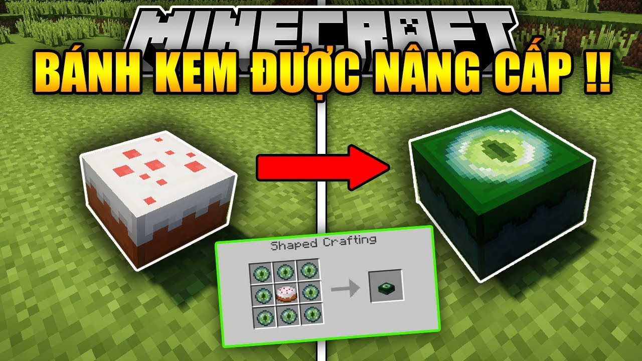 NẾU BÁNH KEM ĐƯỢC NÂNG CẤP TRONG MINECRAFT !! Wow | Ghast Boy - YouTube
