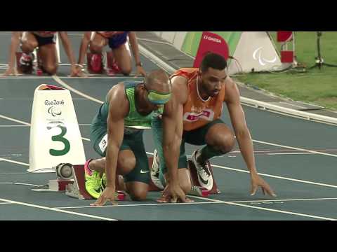 Athletics | Men's 400m - T11 Round 1 Heat 2 | Rio 2016 Paralympic Games