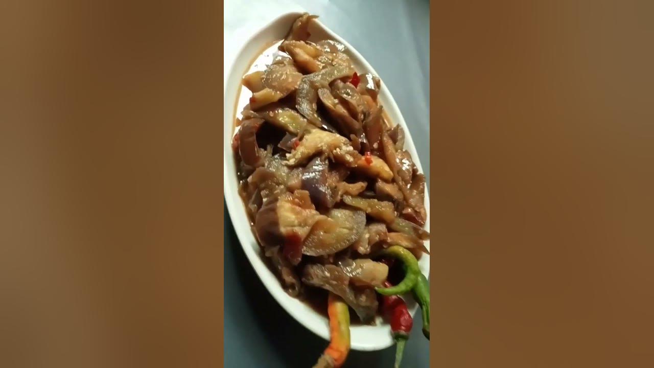 adobong eggplant sooo yummy #short #asmr #food #pinoyfood - YouTube