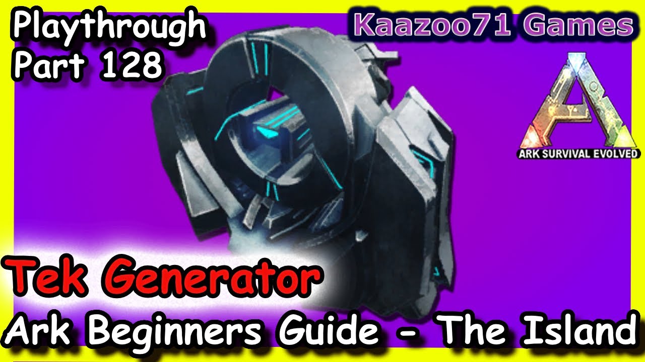 Building a Tek Generator Ark💥 - Beginners Guide The Episode 128 -