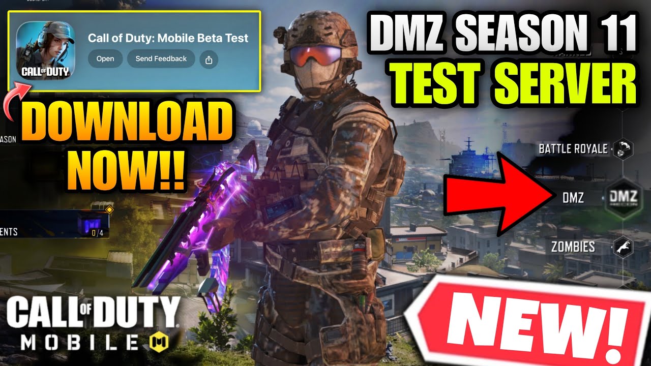 Season 11 DMZ Test Server Cod Mobile 2025 | Codm Test Server 2025 | How ...