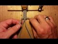 Knot Tutorial 3 of 3 (Vertical Crown Knot or Double Crown Sinnet)