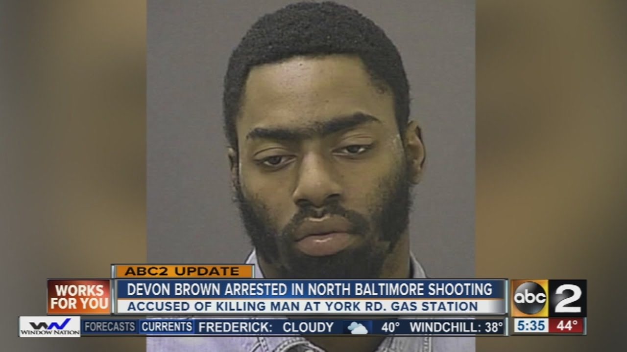 Man arrested in gas station shooting on York Road - YouTube