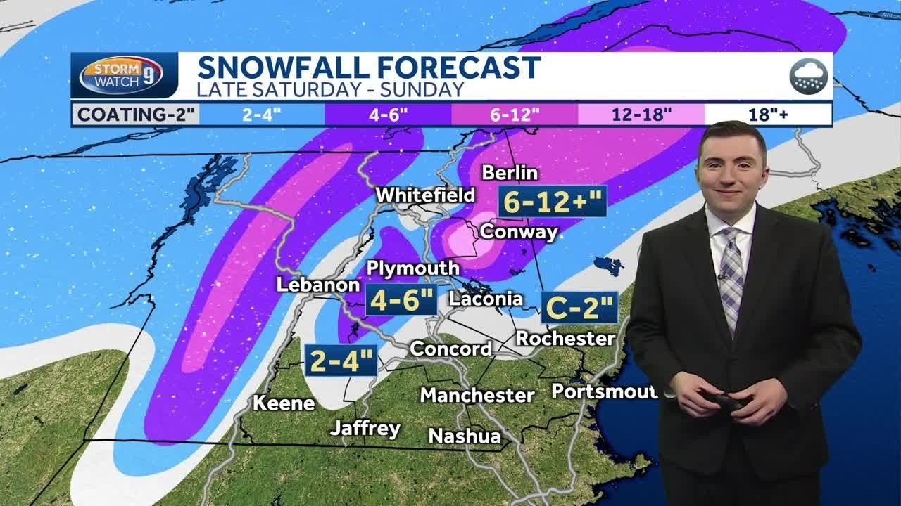 New Hampshire ski areas to see several inches of snow from upcoming ...