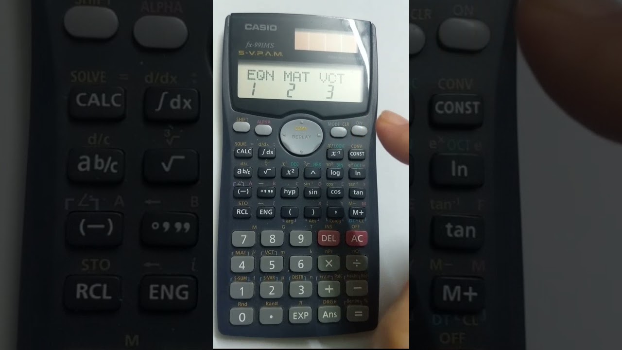 How To Use Scientific Calculator Fx 991MS YouTube How To Use Scientific Calculator Fx 991MS YouTube