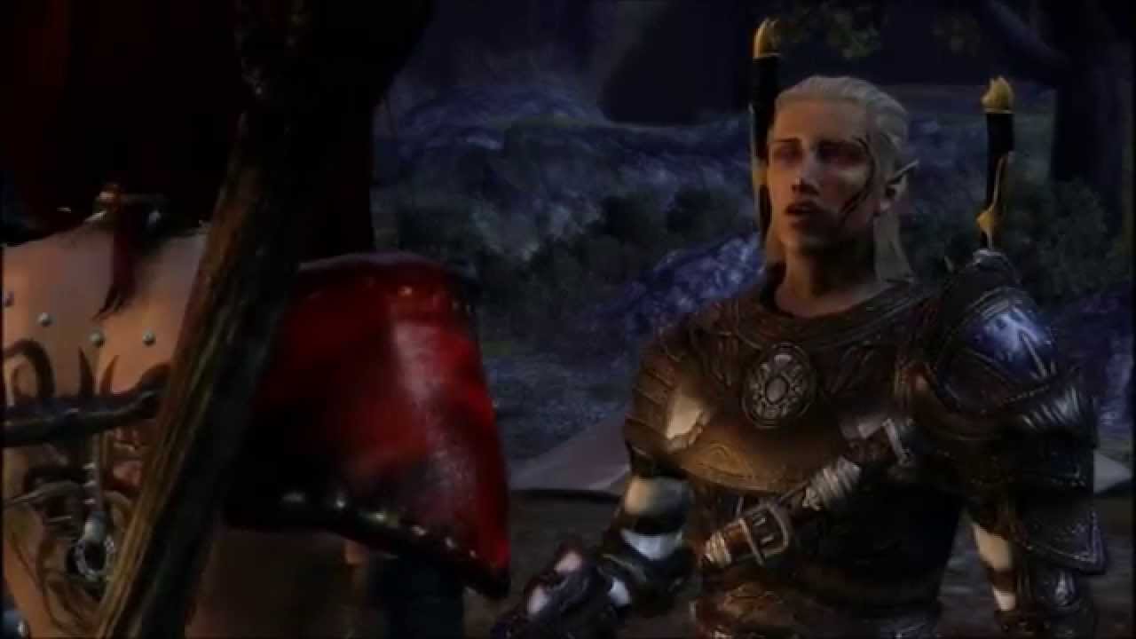 Dragon Age: Origins - Zevran Romance - Zevran's confused feelings; Earring Proposal