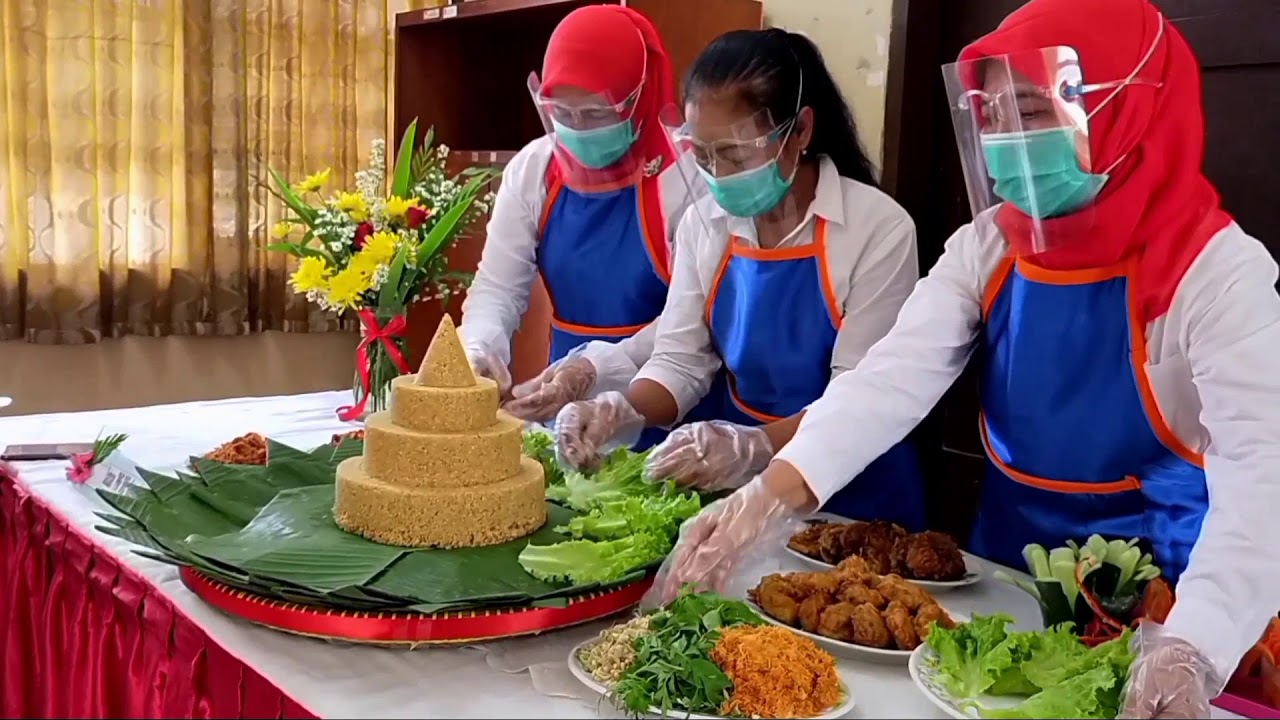 Satuan PNF SKB Klaten  - Kreasi Menghias Nasi Tumpeng Sehat di Era Pandemi 2021