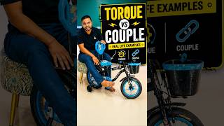 Torque vs couple real life examples #experiment #science #viral #shorts