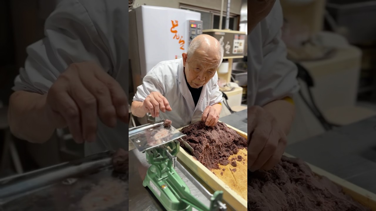 91years japanese sweets craftsman