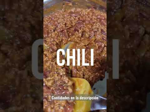 CHILI RÁPIDO Y FÁCIL #shorts