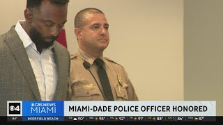 Miami-Dade Police officer honored for arresting horse slaughter suspect