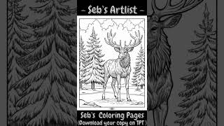 RELAX with Arctic Animals Coloring Pages for Kids and Adults!
