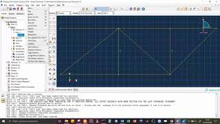 Truss analysis in Abaqus