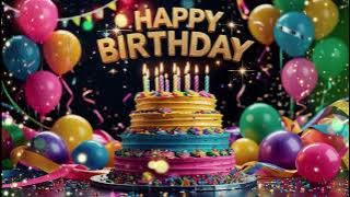 Happy Birthday Song 🎉 Colorful Cakes, Balloons & Decorations | Birthday Wishes Video #birthdaysong