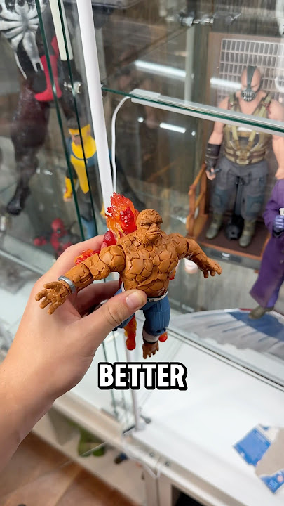 HUMAN TORCH REVIEW🔥#fantasticfour #marvellegends #hottoys #actionfigures #toyreview