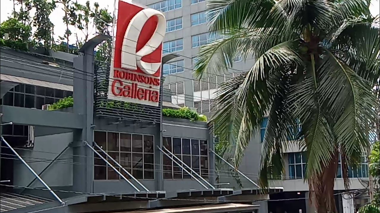 Robinson Galleria Ortigas Manila YouTube