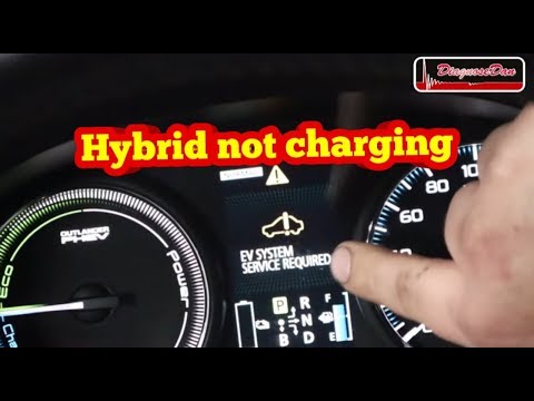 hybrid not charging