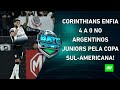 Corinthians GOLEIA na Sul-Americana; Flamengo faz JOGO DECISIVO hoje na Libertadores! | BATE-PRONTO