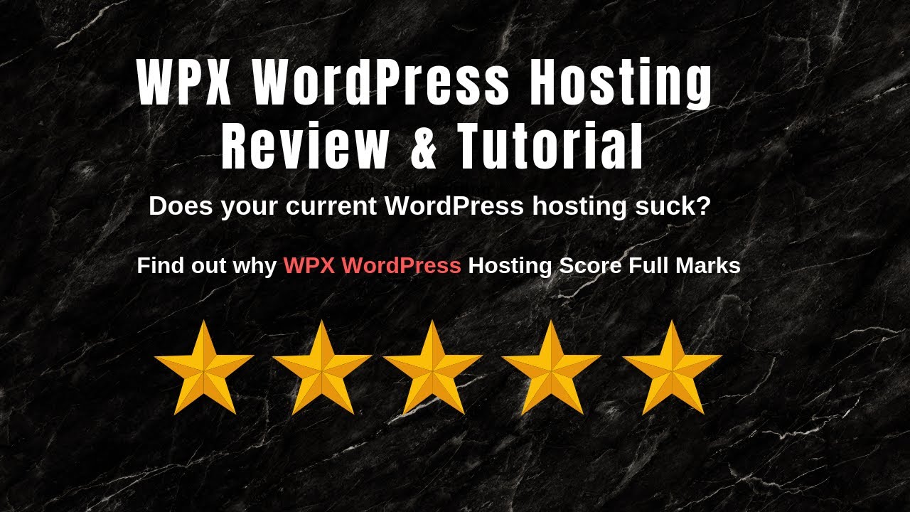 WPX WordPress Hosting Review Watch This Video If Your Planning Upgrade Your WordPress Hosting