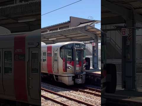 廿日市駅を出発する227系 #廿日市市 #227系 #山陽本線