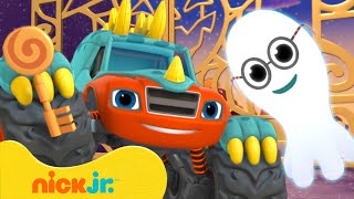 blazes monster machine halloween mission w aj sparkle nick jr