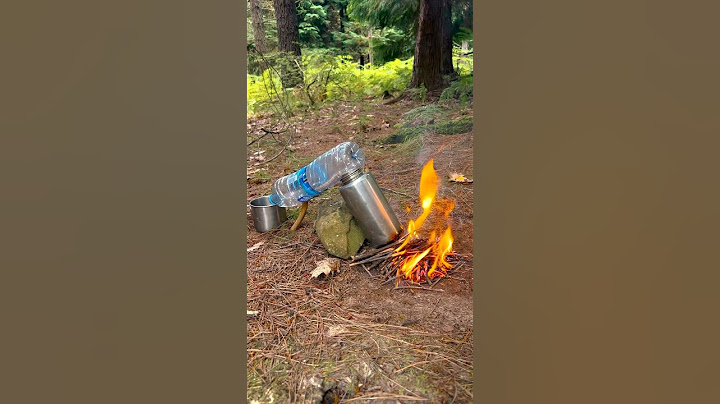 Survival Skills: DIY Water Distiller For Emergencies #survival #camping #lifehacks