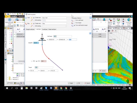 Introduction to Petrel. Well design and completion.