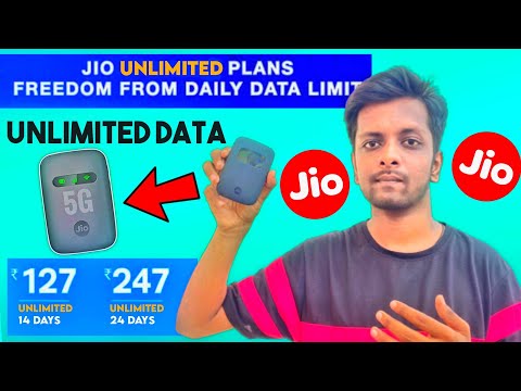 JioFi Unlimited Data Only Plans ??? || 