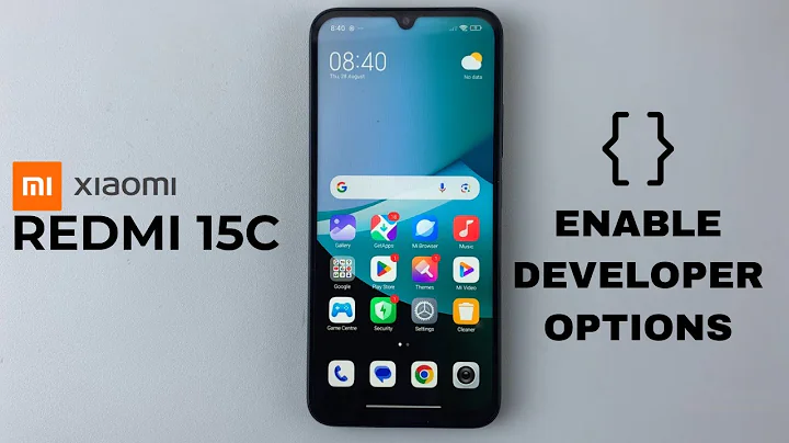 Redmi 15C: How To Enable Developer Options