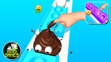 Pop Run 3D - All Levels Gameplay Android,ios Walkthrough Mobile Game New Update #1711