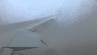 KLM MD11 PHKCA really bad weather landing Toronto runway 05