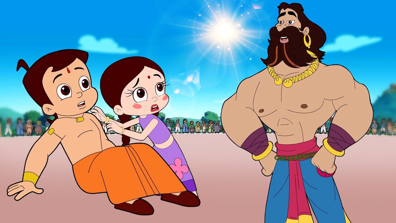 Chhota Bheem   Fight that Shapes Dholakpurs Destiny  Cartoons for Kids  Fun Kids Videos