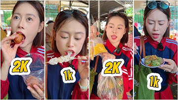 Đúng Là Chợ Rẻ Nhất Việt Nam - Đồ Ăn 1k 