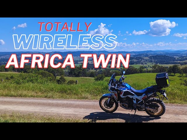 Totally WIRELESS Honda Africa Twin DCT - Android Auto | Fobo Bike 2 | Tough On Battery Charger class=