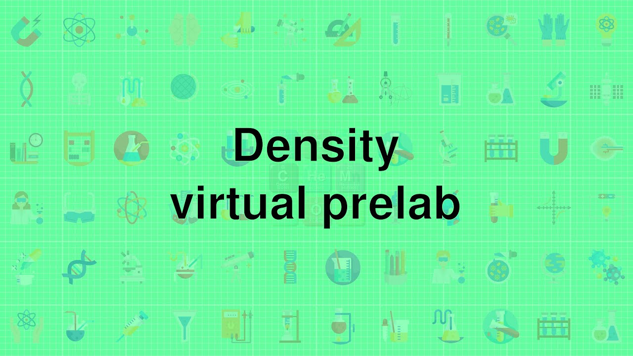 Density virtual prelab - YouTube