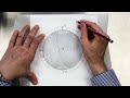 How To Draw Stereonet: Great Circles, Dip and Dip Direction | Step by Step Procedure