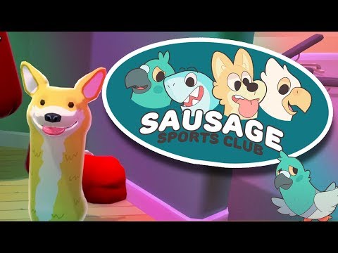 Sausage Sports Club! -  Show Us What Your Made Of! (4-Player Gameplay)