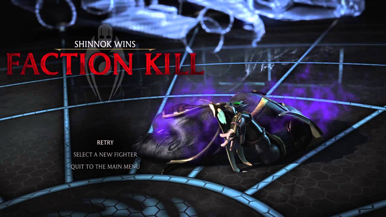 MKX All Brotherhood of Shadow Faction Kills YouTube