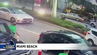 Video captures horrific crash in Miami Beach