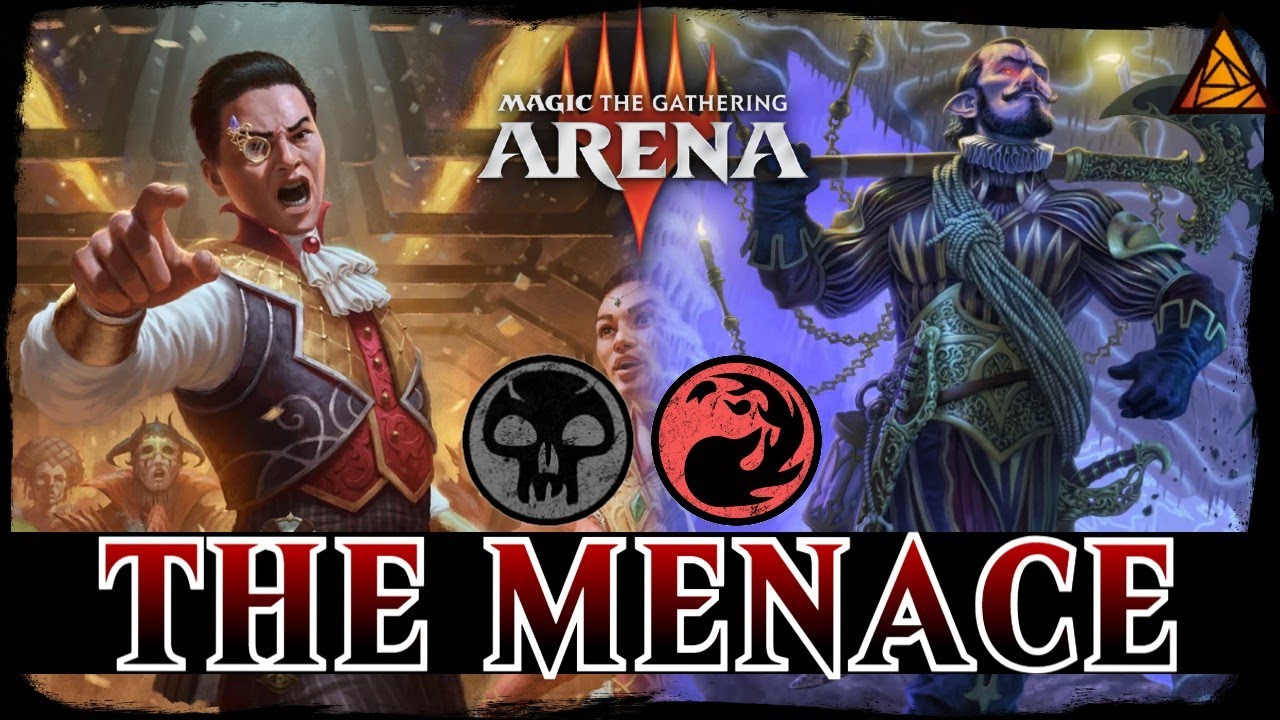 TRUE MENACE | Magic Arena Rakdos Menace Aggro Treasure Omenpaths Spider-Man Standard Deck