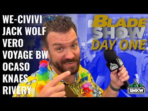 Day One Blade Show 2025 Coverage | WE, Civivi, Jack Wolf, Vero Voyage BW, Ocaso, Knafs, Rivery