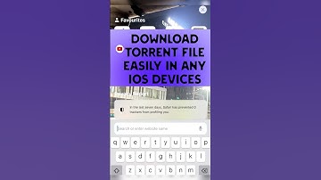 Download Torrent Movies File in iOS DEVICES #shorts #ios #iphone #ytshorts #movies