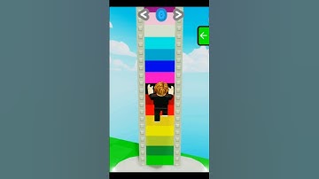 Bacon plays this easy stud jump obby😲#roblox #shorts